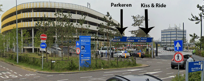 parkeren eindhoven airport P1